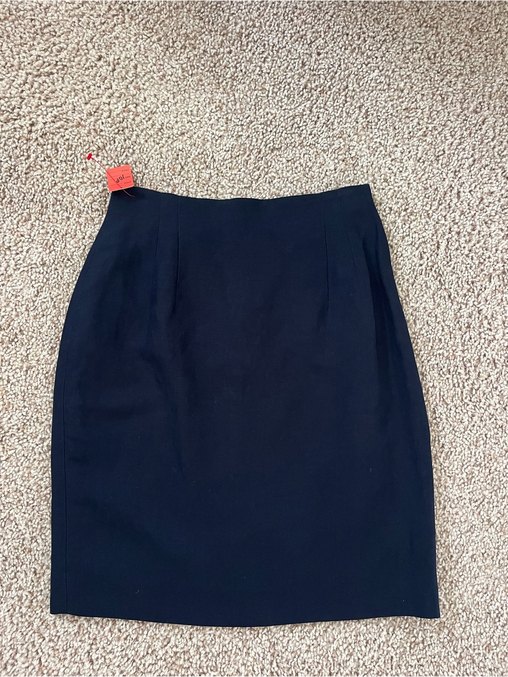 Jones New York Flax Linen Pencil Skirt